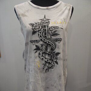 Sullen Angels Sleeveless Super Soft T  Women's Size 2X Excellent Condition